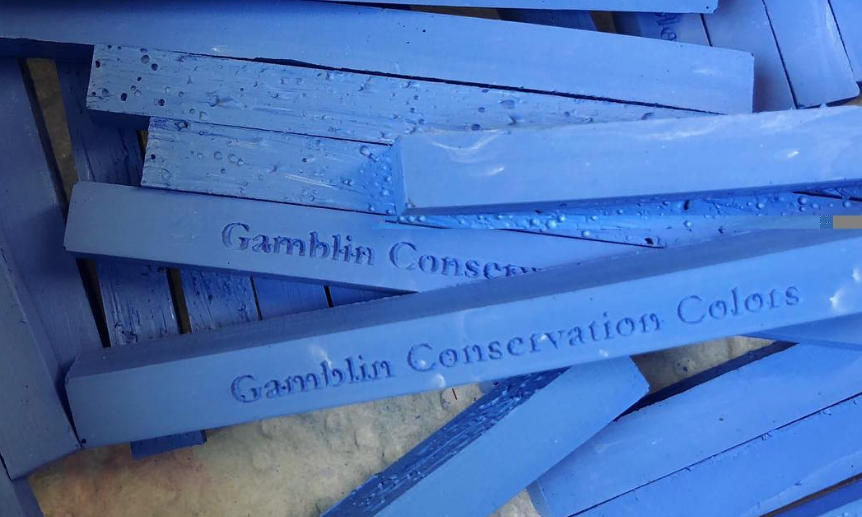 Gamblin pigmented wax resin sticks